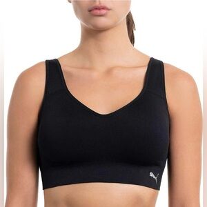 Black Puma Sports Bra NWOT